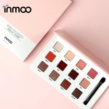 

12 Colors Eye Shadow Palette de sombra Shimmer Matt Eye Shadow Powder Palette Matt Eyeshadow Cosmetic matteMakeup Professional