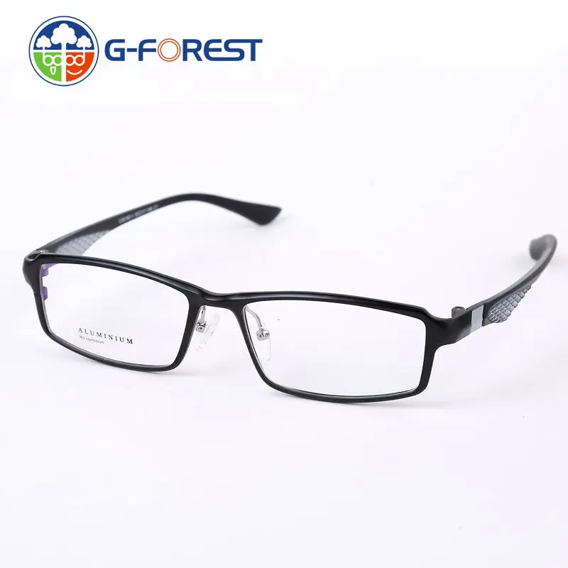 Full Rim Aluminium Eyeglasses Optical Frame Reading Myopia Glasses Men