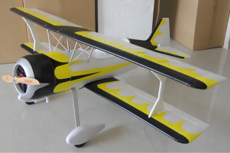 EPO Pitts 1400 мм Электрический радиоуправляемый самолет набор моделей|plane model kit|electric rc