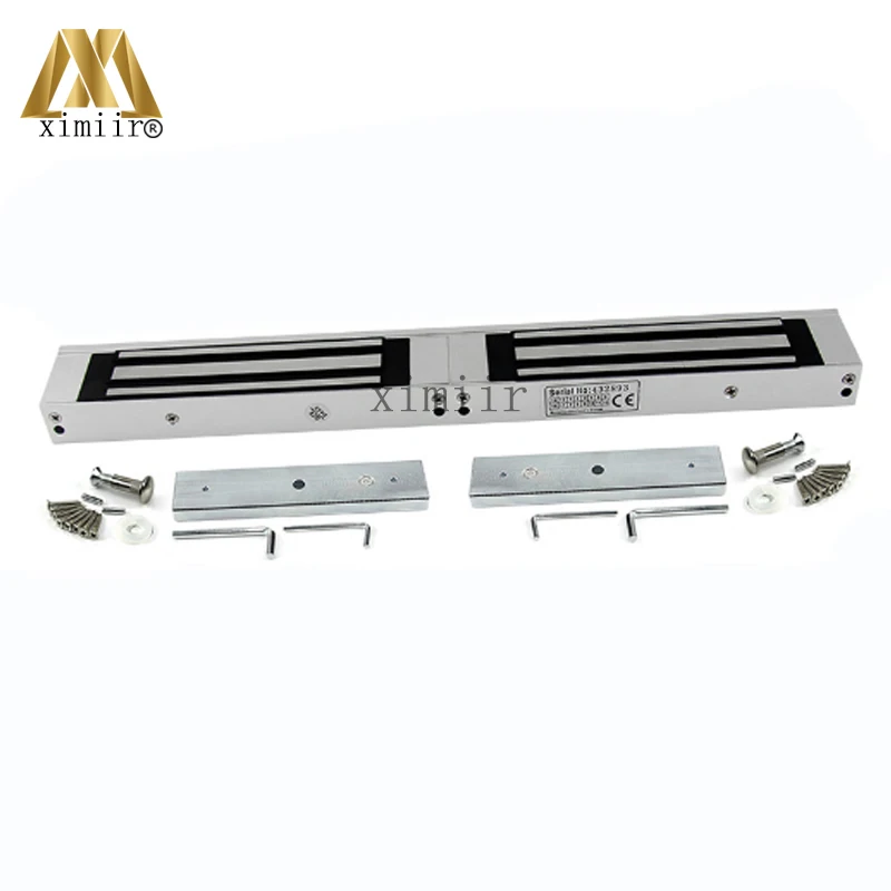 12V Double Electronic Lock Electric Magnetic Door Lock 280kg 600lbs Double Magnetic Lock Access Control Double Electronic Lock 320kg 2 double door 12v electronic door magnetic locks electric lock