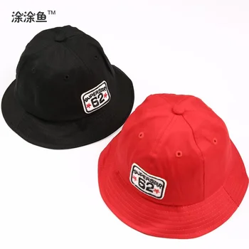 

New design top quality cotton kids bucket hat fiherman beach sunhat cute cap sunmmer and spring outdoor sport sun caps