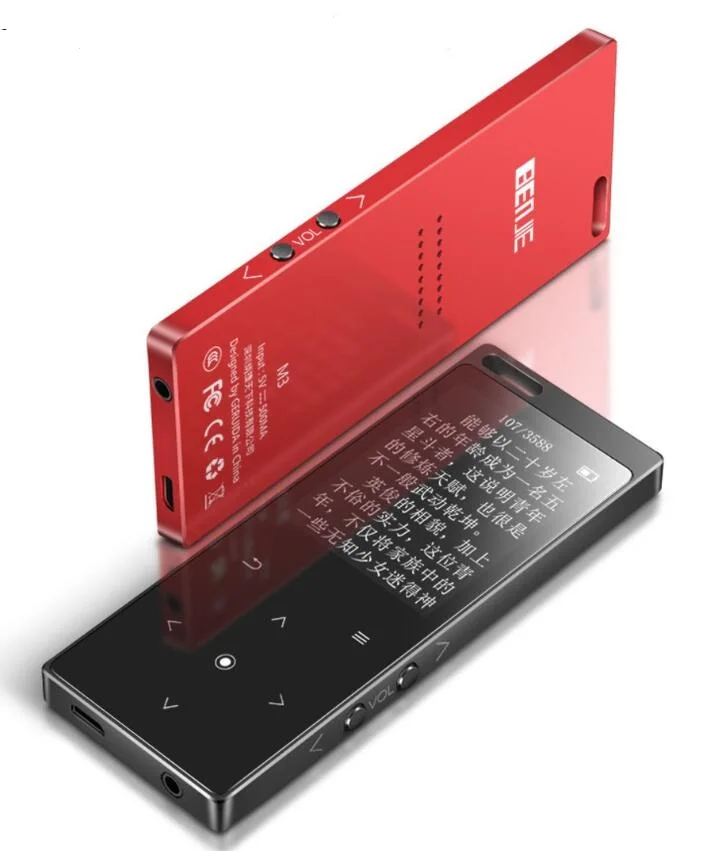 Оригинальный Bluetooth музыкальный плеер BENJIE M3 сенсорный Hifi MP3 с металлическим