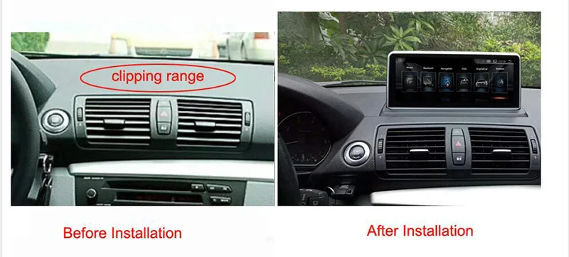 Perfect New ID7 Android 9.0 Car Multimedia Player GPS for BMW 1 Series E81 E82 E87 E88 2005-2012 With 4+32G RAM BT USB AUX WiFi  SWC 5