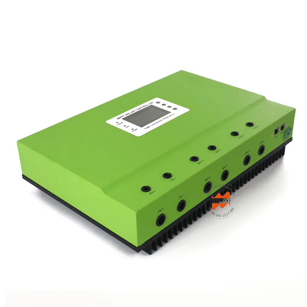 80A MPPT Макс DC Напряжение 150 V Солнечный контроллер с высокий интеллектуальный автоопределение DC12/24/36/48 V солнечного Системы и RS485 Порты lan