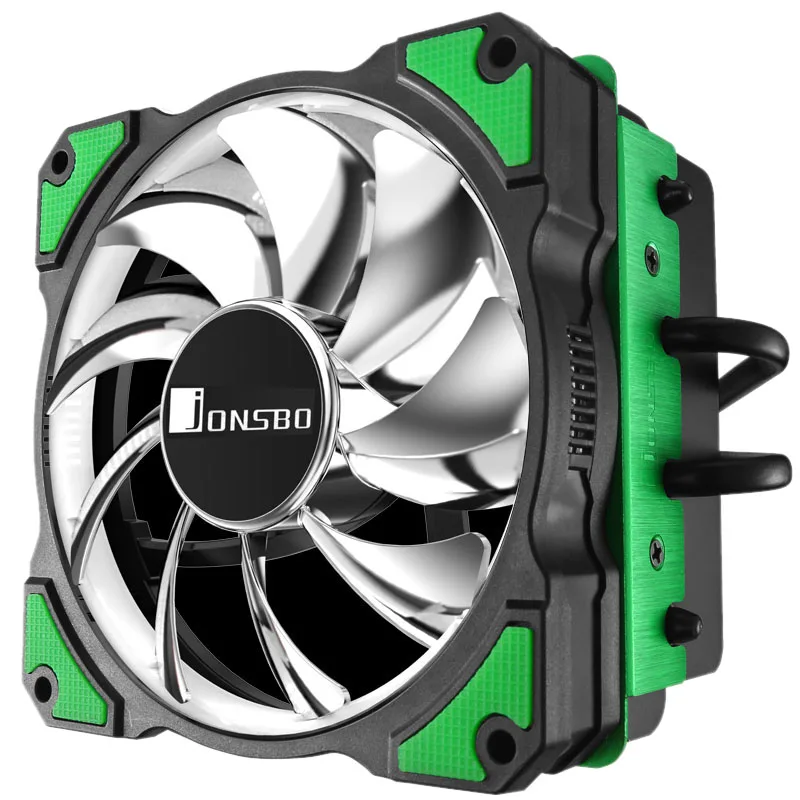 

Jonsbo Cr-101 4 Heat Pipe Down Pressure Cpu Radiator 12Cm Silent Fans Pwm Intelligent Temperature Control Cpu Cooler For Intel