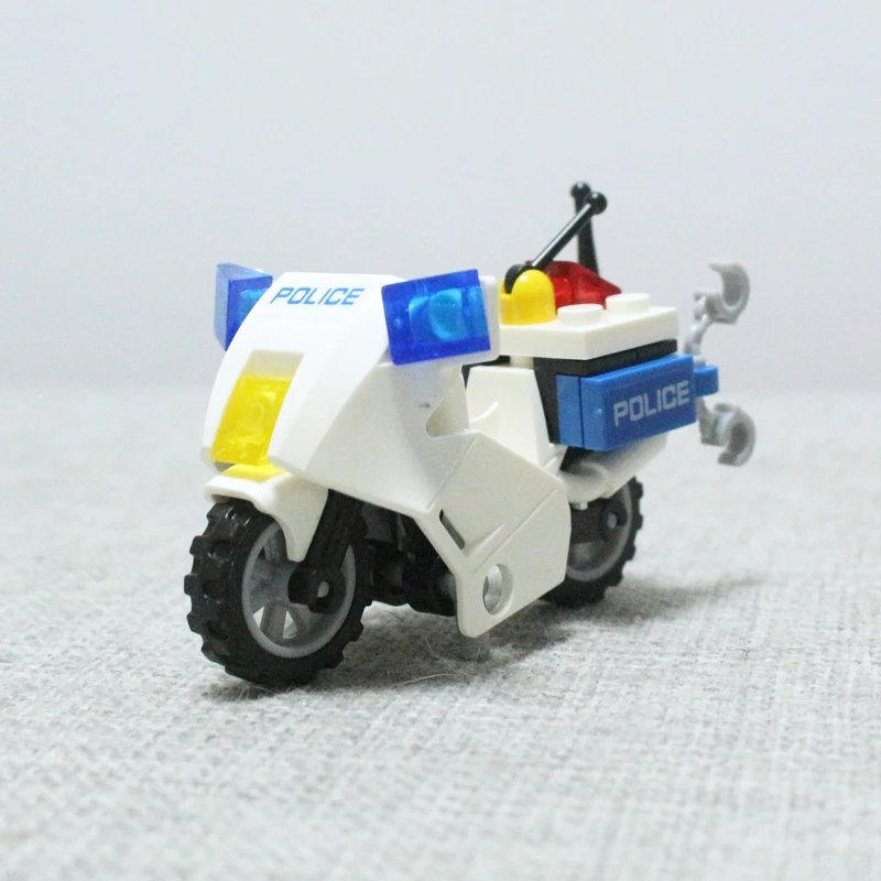 BELA 10424 совместим с Legoings городской полицейский участок 60047 строительный блок