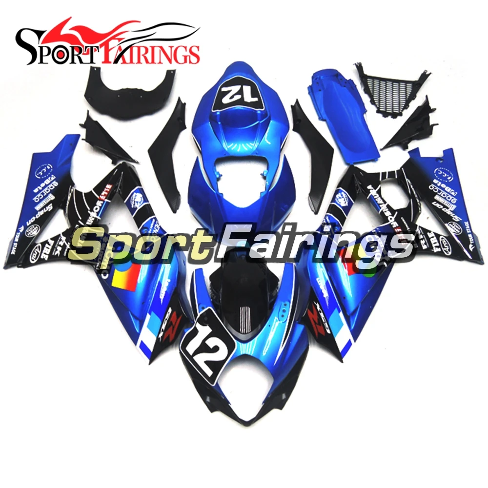 

Fairings Fit Suzuki GSXR1000 GSXR-1000 K7 Year 2007 2008 07 08 Injection ABS Motorcycle Fairing Kit Bodywork Cowling Pearl Blue