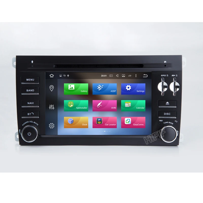 Sale Android 8.0 Ocat Core 7 inch Car DVD player For Porsche Cayenne 2003 2004 2005 2006 2007 2008 2009 2010 car Radio GPS Navigation 2