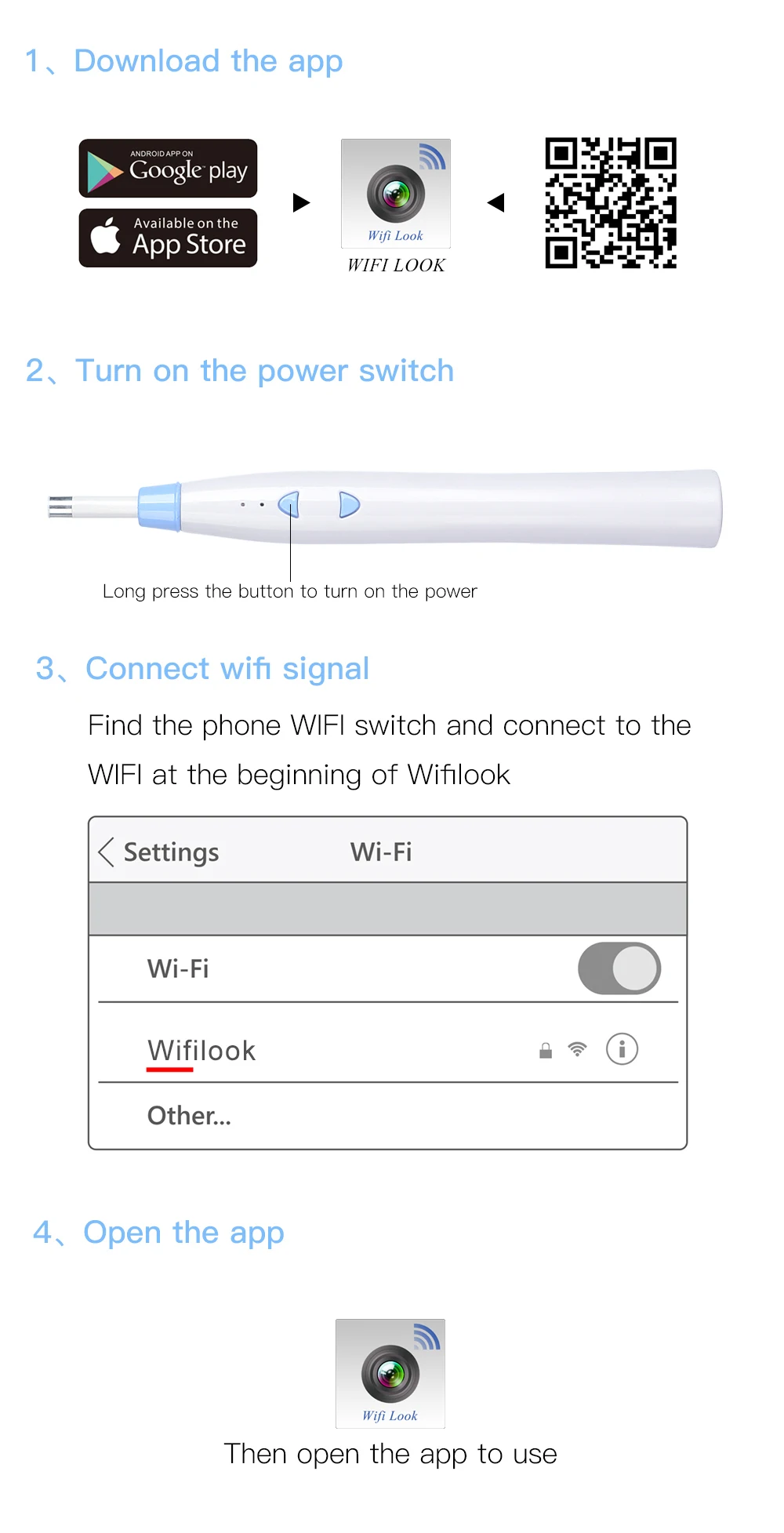 WiFi Otoscope 1.0MP беспроводной ушной эндоскоп с 6 светодиодный ушной эндоскоп камера ушной воск чистящий инструмент для iPhone, IOS, Android, samsung