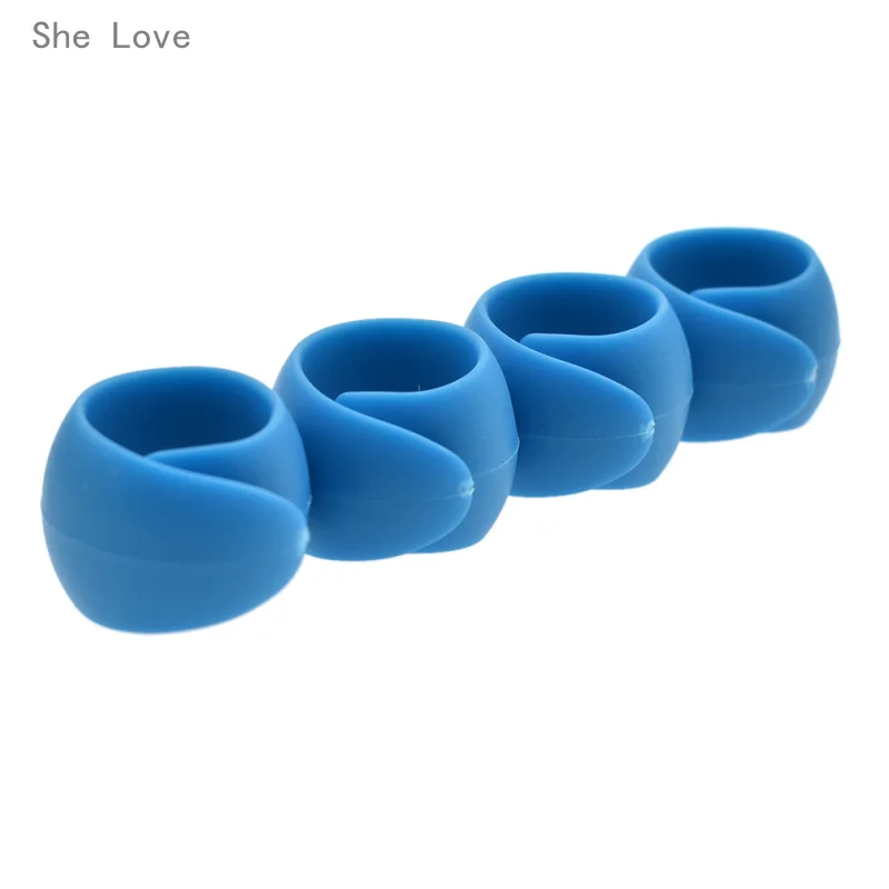 

She Love 4pcs Spool Huggers for Home Sewing Quilting Embroidery Thread Spool Organize