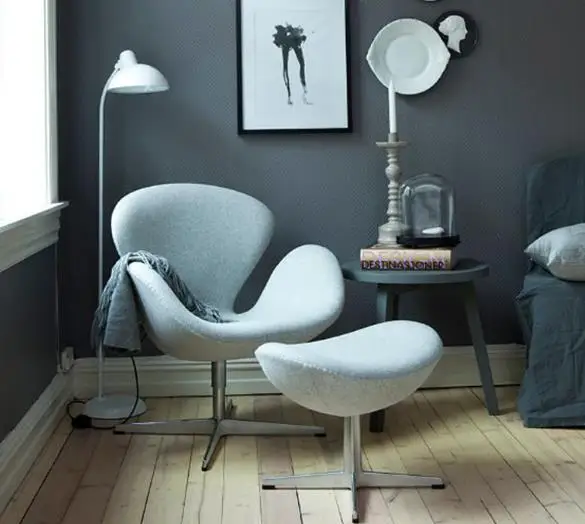 Луи Мода Офисные стулья скандинавские один диван дизайнер компьютер творческий досуг конференции кафе поворотный