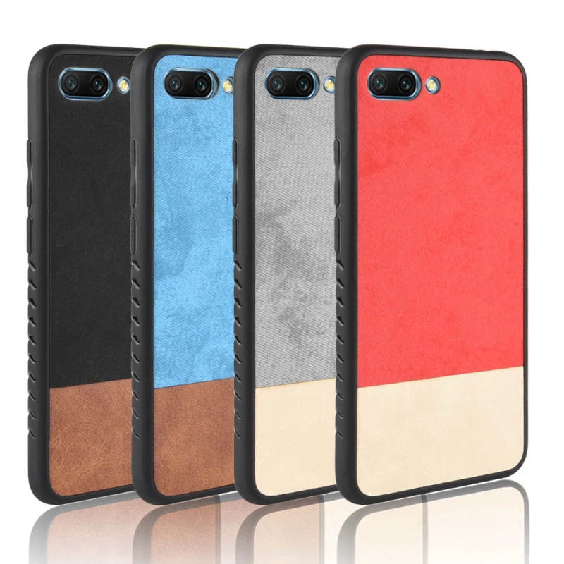 Huawei Honor 10 PU Leather +PC+TPU Stitching_1