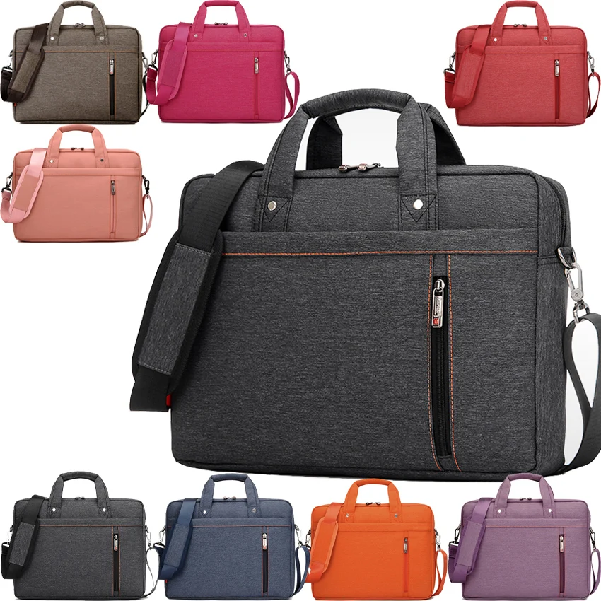 10 14 15 17 Inch Big Size Nylon Computer Laptop Solid Notebook Tablet Bag Bags Case