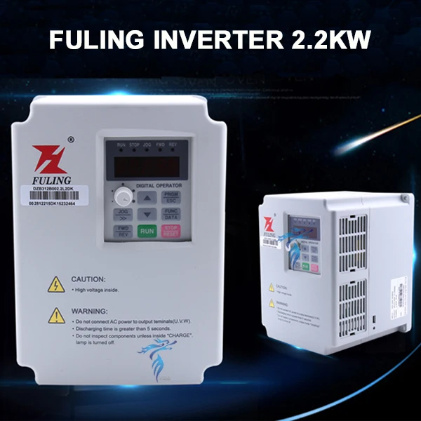 220 V инвентор Fuling inventer 2.2kw для ЧПУ фрезерный шпиндель управления скоростью двигателя