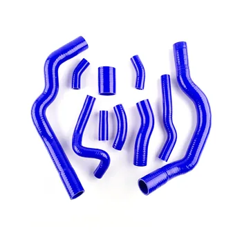 

Fit 2000-2008 Mini Cooper S R52 R53 Silicone Radiator Hose Cooling Pipe Kit Blue