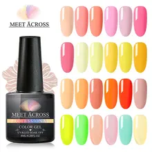 255 색상 순수 네일 젤 폴란드어 바니시 하이브리드 네일 아트 바니시 세미 퍼머넌트 uv led 탑베이스 코트 매니큐어 젤 매니큐어(China)