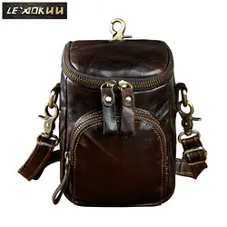 Модные кожаные Многофункциональный Лето Hook Crossbody сумка Дизайн портсигар 6 "Телефонные Чехлы пояс Сумка 1167c