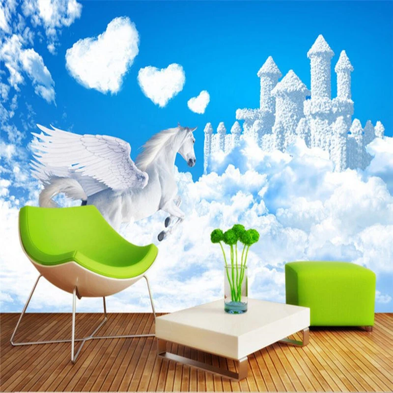 Фотообои beibehang на заказ настенные 3D-обои с изображением замка мечты тяньма