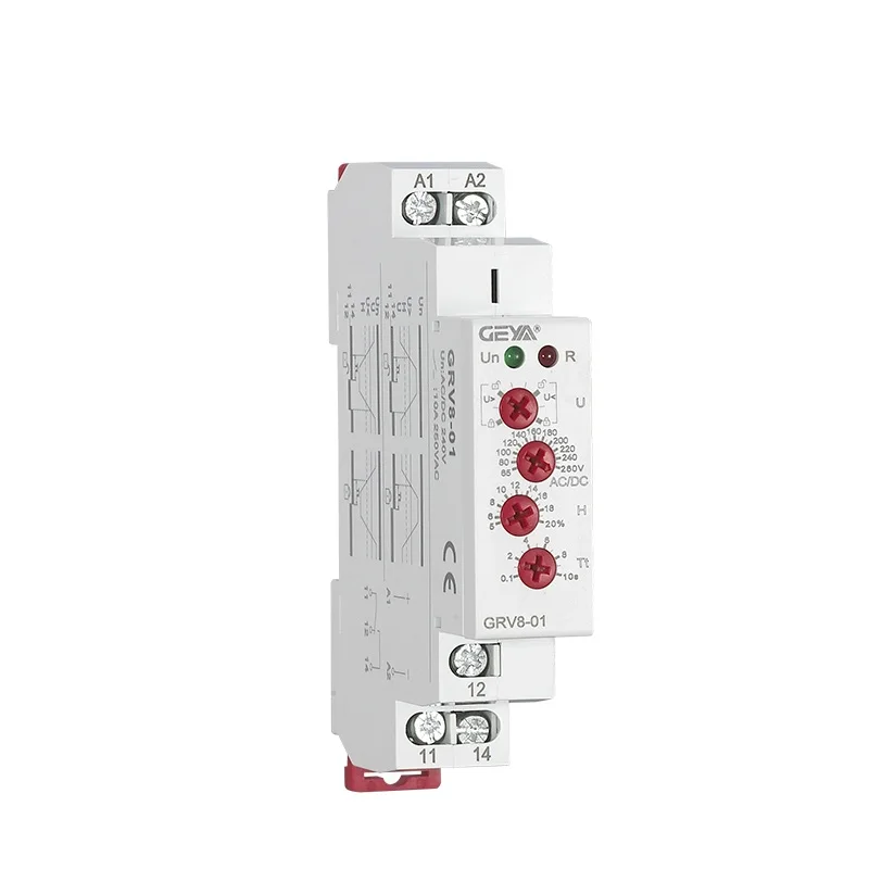 

Single Phase Wide Voltage Monitoring Relay GRV8-01