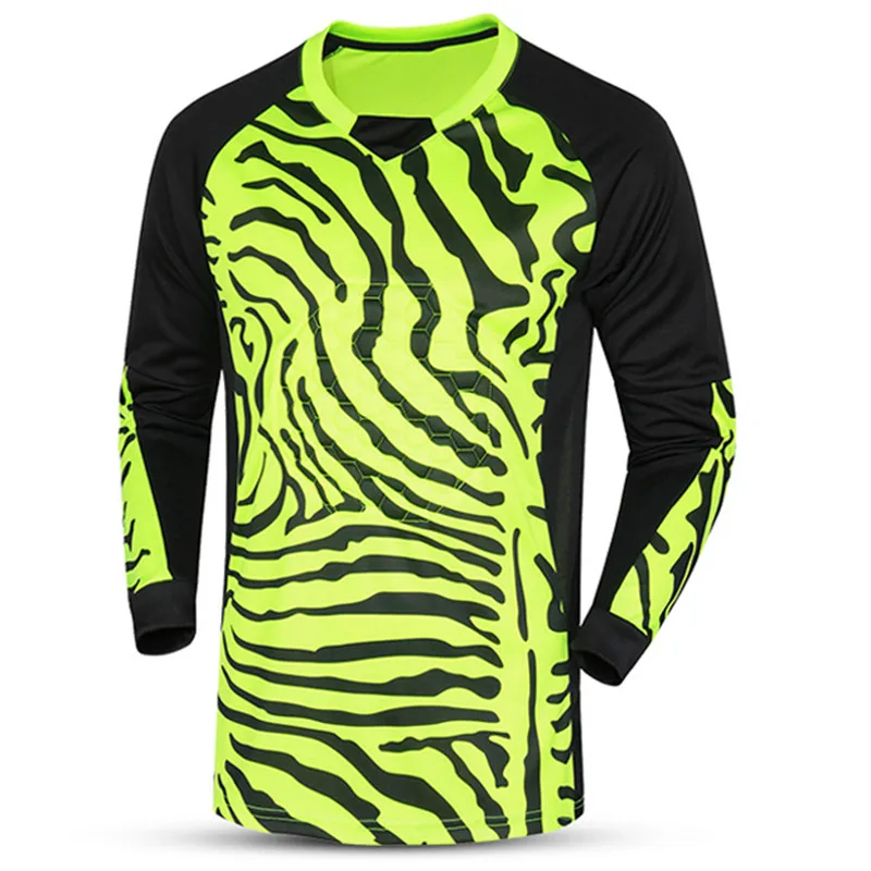 2017 New Breathable Quick Dry Men Soccer Goalkeeper Jerseys Doorkeepers