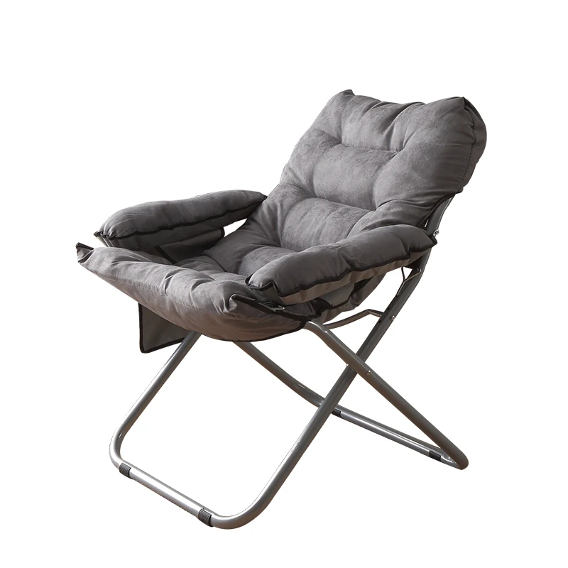 

Cloureative Lazy Couch Chair Single Small Dormitory Home Computer Chair Leisure Foldable Balcony Net Red Nge Chair
