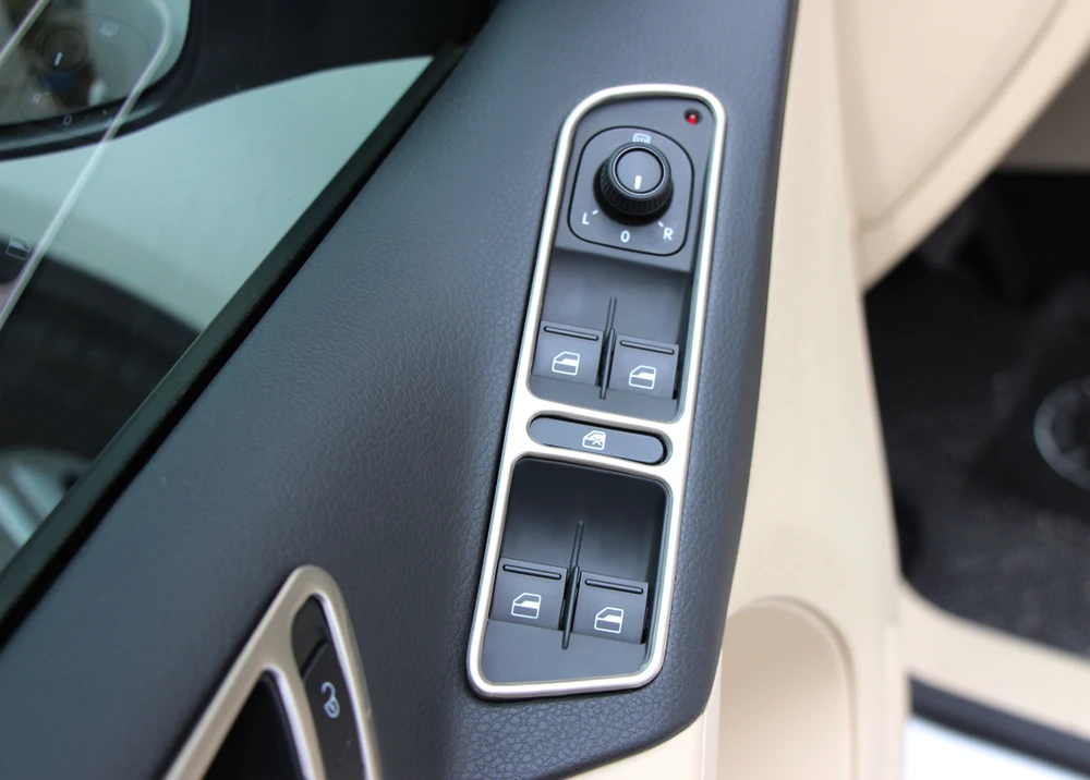 Для Volkswagen VW Tiguan 2010 2011 2012 2013 2014 2016 Внутренняя дверь|Лепнина для интерьера| |