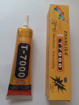 

10 pcs Stronger New T7000 Glue 50ml Black Super Adhesive Cell Phone Touch Screen Repair Frame Sealant Diy Craft Jewelry T7000