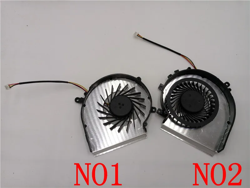 Вентилятор охлаждения процессора и GPU для MSI GE72 GE62 PE60 PE70 GL62 GL72 2QD 2QE 2QF paad0615sl 3pin 0.55A 5VDC