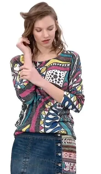 

new 2019 Spanish DESIGUAL Shirts of Various Styles size M