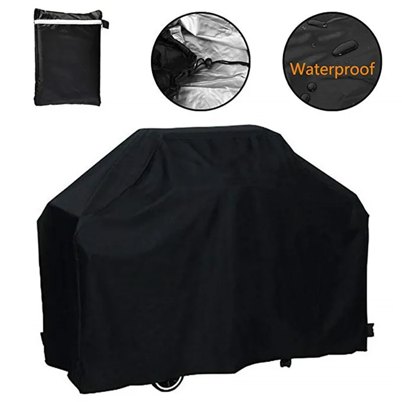Waterproof BBQ Cover Heavy Duty Charcoal Electric Barbe Barbecue Grill Cover