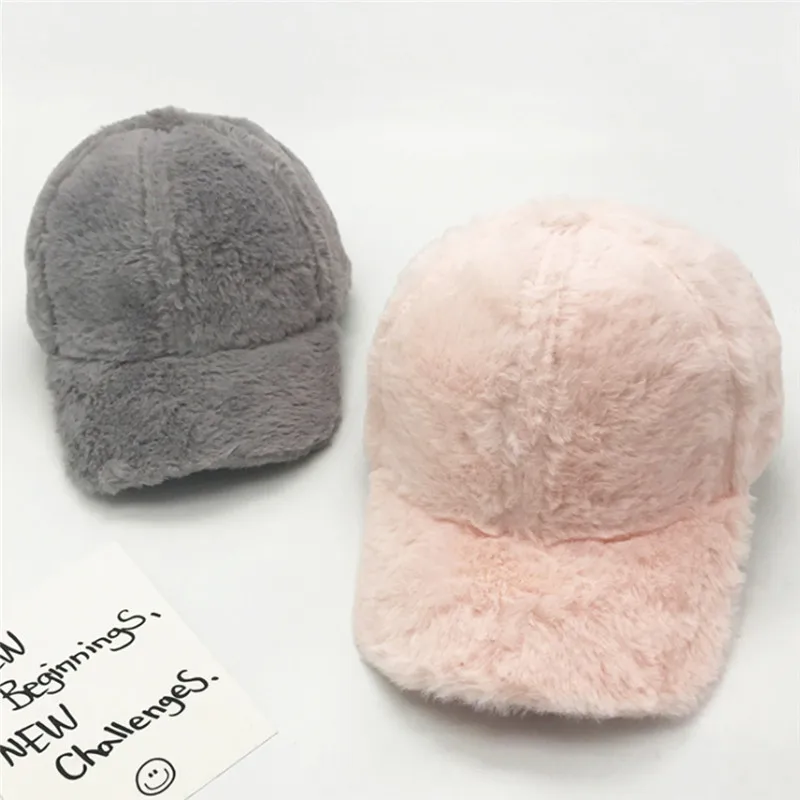 Зимние женские Винтаж Бейсбол Кепки Snapback шляпа папа хип хоп дружище теплые Fleece Snap