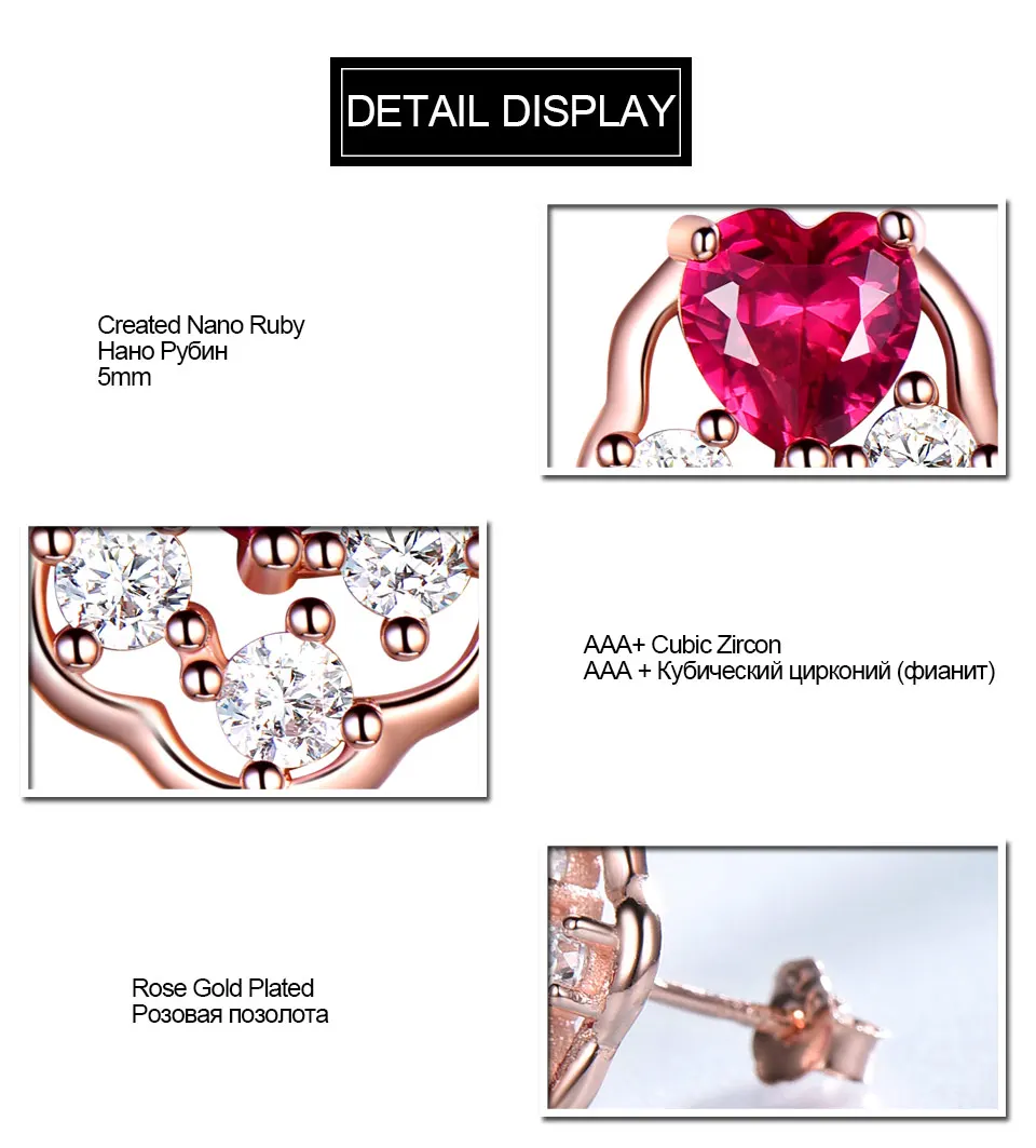 UMCHO-Ruby-925-sterling-silver-stud-earrings-for-women-EUJ076R-3-PC_06