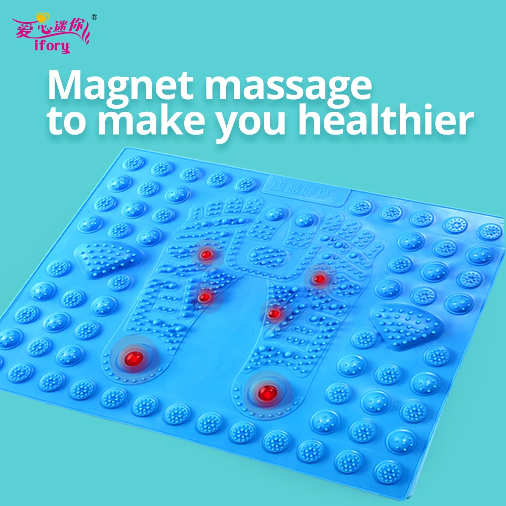 

Ifory Health Care Foot Massager Magnets Acupuncture Point Feet Massage Board Promote Blood Circulation and Improve Sleep Quality