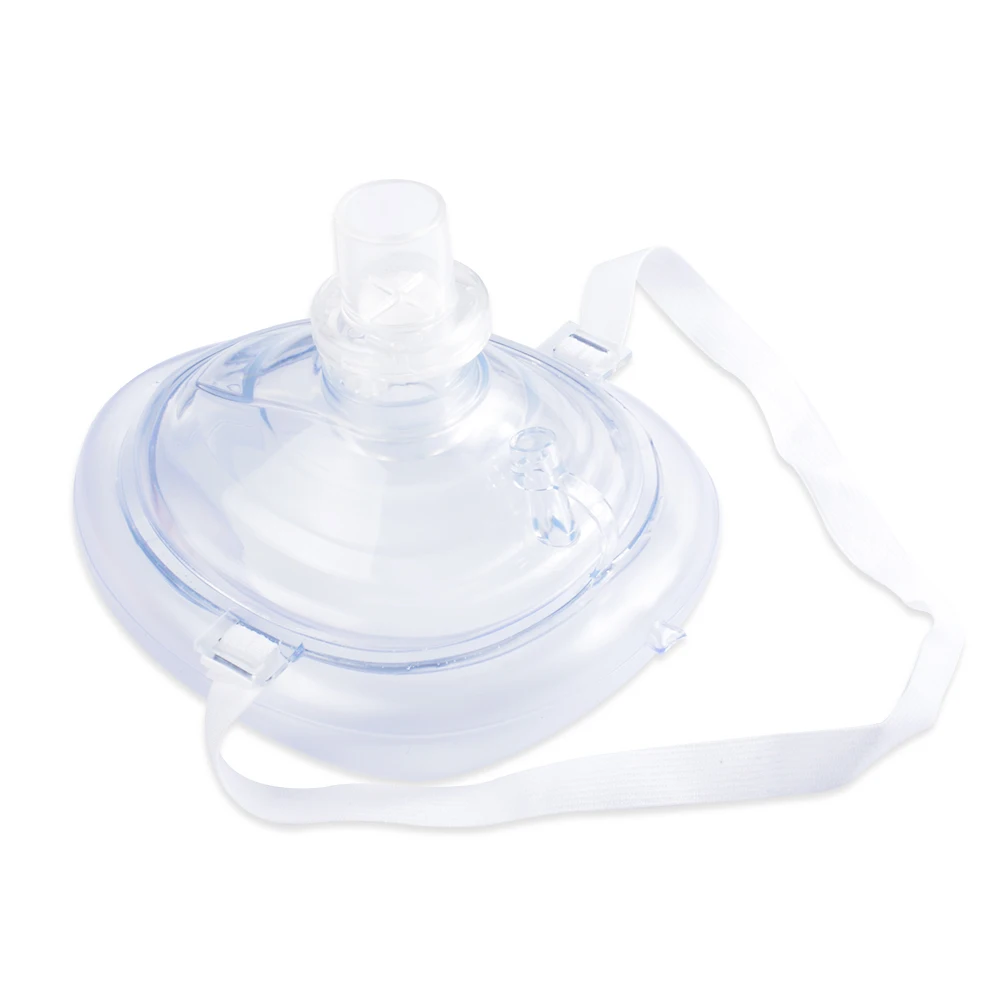 2 шт CPR спасательная маска для лица с изображением рта в рот с ...