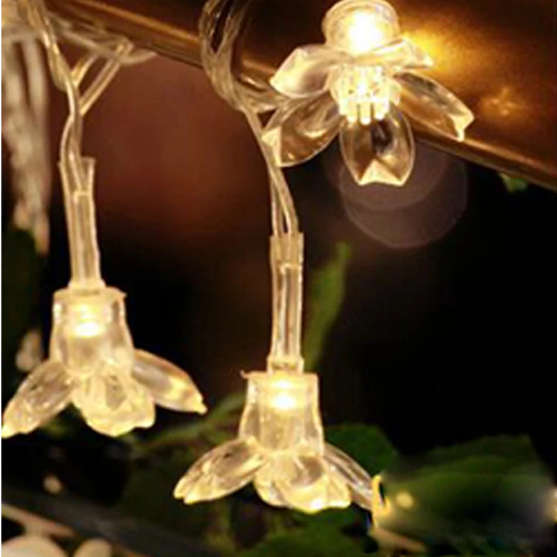 Christmas Tree LED Solar Powered Lamp Led Solar Light String Cherry Blossom Fairy Lights Outdoor Waterproof Wedding Decoration (3)
