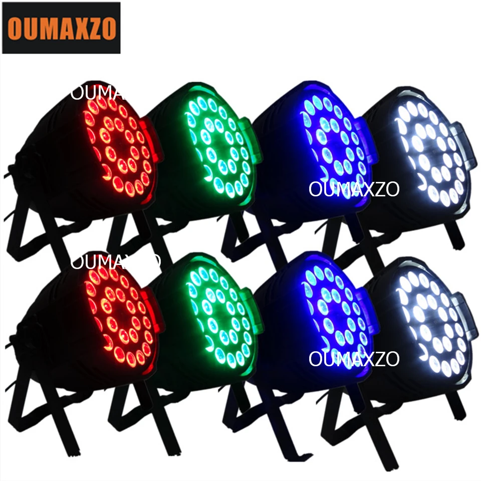 8pcs/lot Stage Lighting Led Mini Par 24pcs 12w Rgbw 4in1 Par Can Lights
