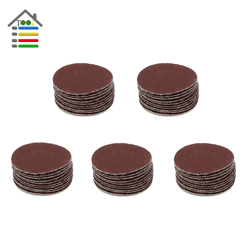 50PC 600 Grit 1 inch 25mm Sanding Sander Discs Sandpaper Abrasive Tools