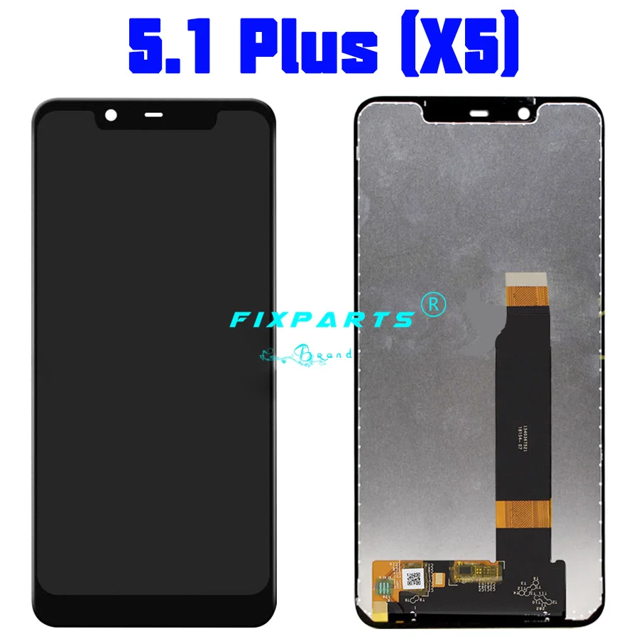 For Nokia 5.1 LCD Display Touch Screen Digitizer TA 1024 1027 1044 1053 1008 1030 1109 For Nokia 5 5.1 Plus LCD X5 Screen