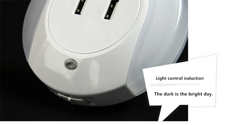 Dual USB charger Nightlight (8)