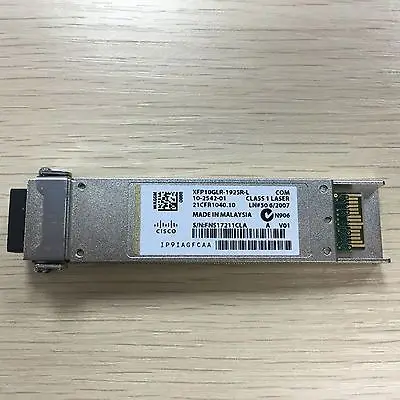 

USED C+ XFP-10GLR-192SR-L GENUINE TRANSCEIVER MODULE #FY03