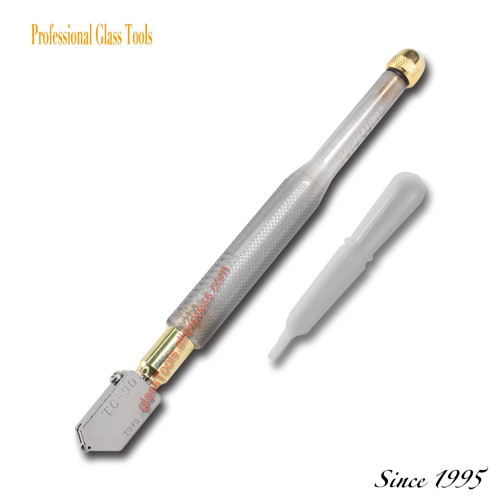 Резак для стекла TOYO прямой резки инструмент резак масла|toyo glass cutter|glass cuttertoyo |