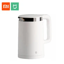 Оригинальные Термостатические электрические чайники Xiaomi Mijia 1,5 л 12 часов термостат чайник умное управление с помощью приложения для мобильного телефона