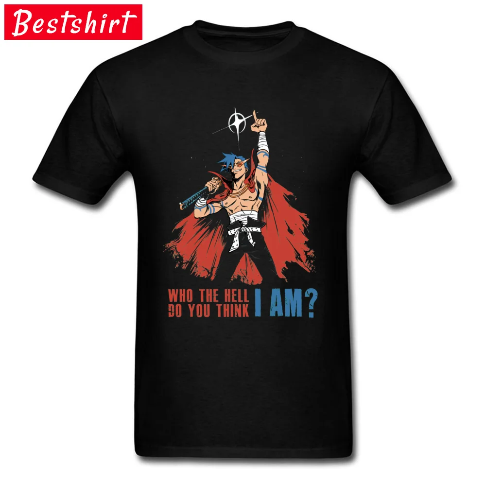 

Gurren Lagann Kamina T Shirt Team Leader Thymilph Viral Japanese Anime Funny Manga Tshirts Boy New Tee Shirt Cotton Comic