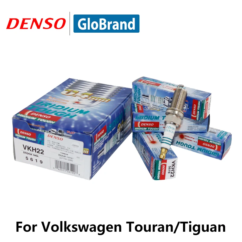 Автомобильная свеча зажигания DENSO для Volkswagen Touran Tiguan Volvo XC60 XC90 Subaru Legacy