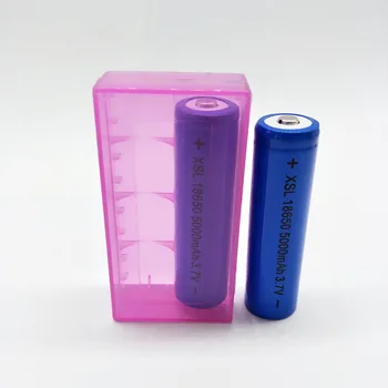 

Colaier 18650 3.7V 5000mAh Rechargeable lithium battery Light Flashlight batteries LED light battery+Pointed capacity of 2200mah