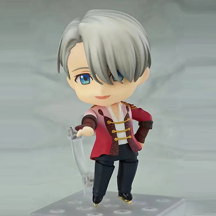 Nendoroid 741 Yuri on Ice Victor Nikiforov ПВХ фигурка Коллекционная модель игрушки