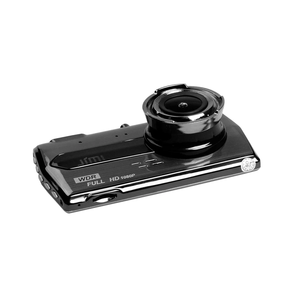 Jimi 1080P JC01 Двойной объектив Dash Cam с Ночное видение Full HD Видеорегистраторы для автомобилей с 4 дюймовый светодиодный Экран easyinstallation G-Сенсор доступ к автомобилю