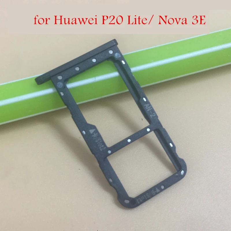 Держатель лотка для карты Huawei P20 Lite Micro SIM Nano SD слот адаптер держатель Nova 3E запасные