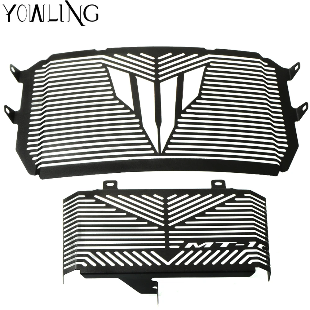 

For YAMAHA MT10 MT-10 MT 10 2016-2017 Motorcycle Accessories Radiator Grille Guard Cover Protector