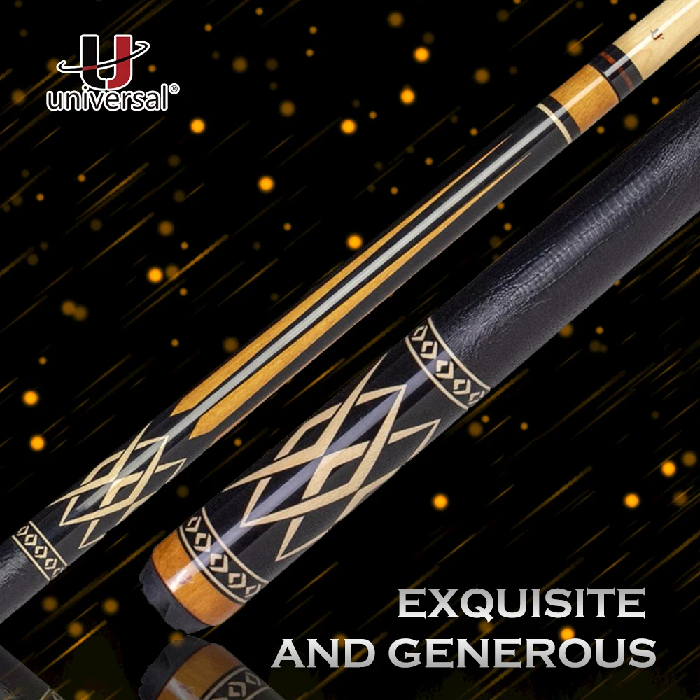 

Universal Bat Series Pool Cue Stick Kit Billiard Cue 12.75mm Tip Hard Technology Maple Shaft Stick for Athletes Professional Kit